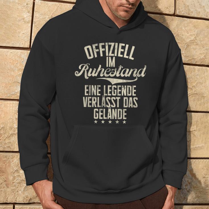 Offiziel Im Ruhestand Eine Legendeerlässt Das Gelände Kapuzenpullover Lebensstil