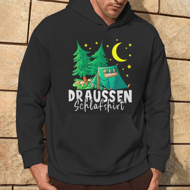 Outdoor Sleep I Camping Camping Scout Camper Kapuzenpullover Lebensstil