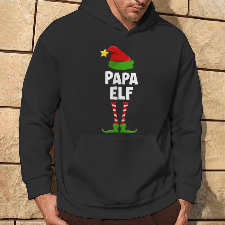 Papa Elf Partner Look Family Elves Outfit Xmas Christmas Kapuzenpullover Lebensstil