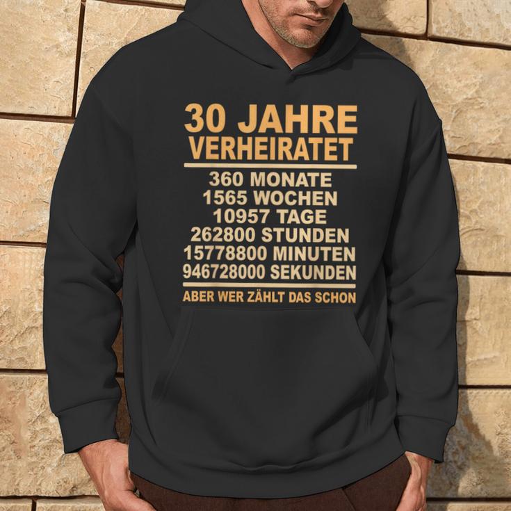 Pearl Wedding Anniversary 30Th Anniversary Married Kapuzenpullover Lebensstil