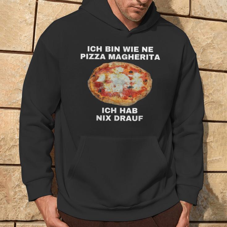 Pizza Margherita Kapuzenpullover Lebensstil