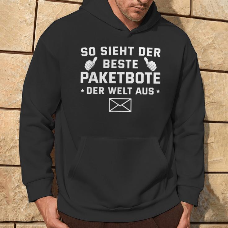 Postman Bester Paketbote Der Welt German Kapuzenpullover Lebensstil