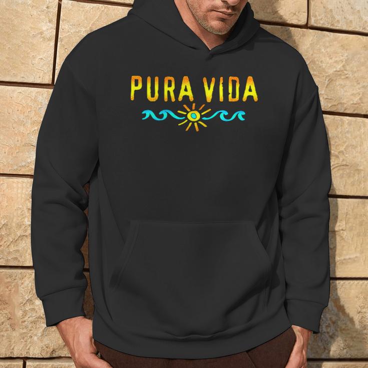 Puraida Costa Rica Sea Beach Sun Way Of Life Summer Kapuzenpullover Lebensstil