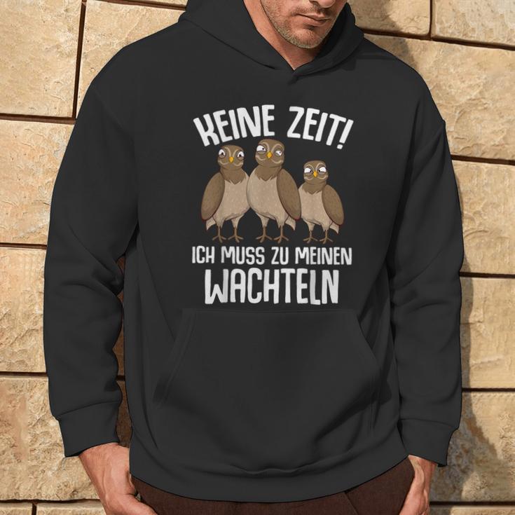 Quail Quail Quailers Quachtelzüchter Kapuzenpullover Lebensstil