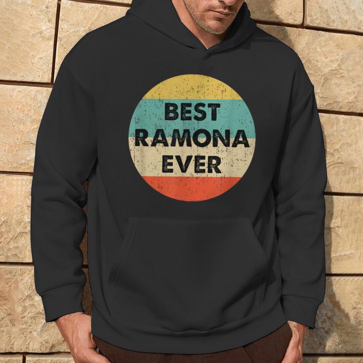 Ramona First Name Kapuzenpullover Lebensstil