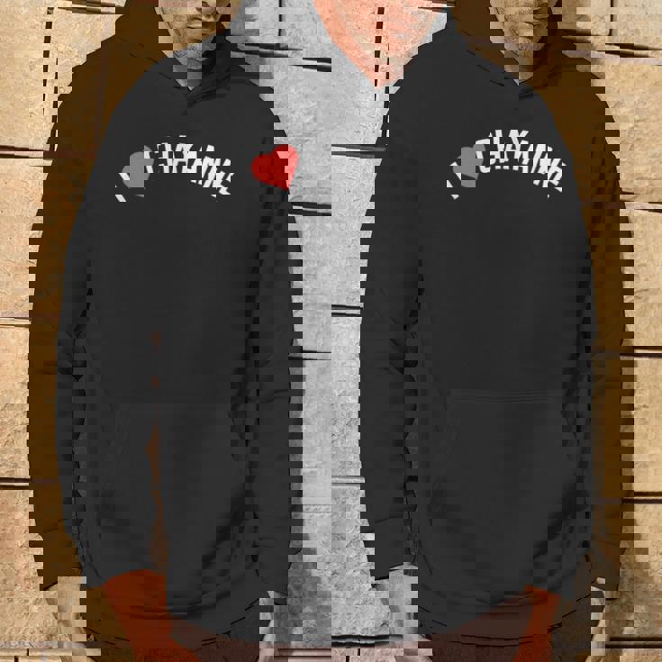 Regalo Para El Primer Nombre Chayanne I Love Chayanne Sudadera Estilo de vida