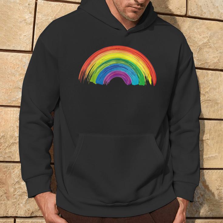 Regenbogen Damen Herren Kinder Regenbogen Kostüm Kapuzenpullover Lebensstil