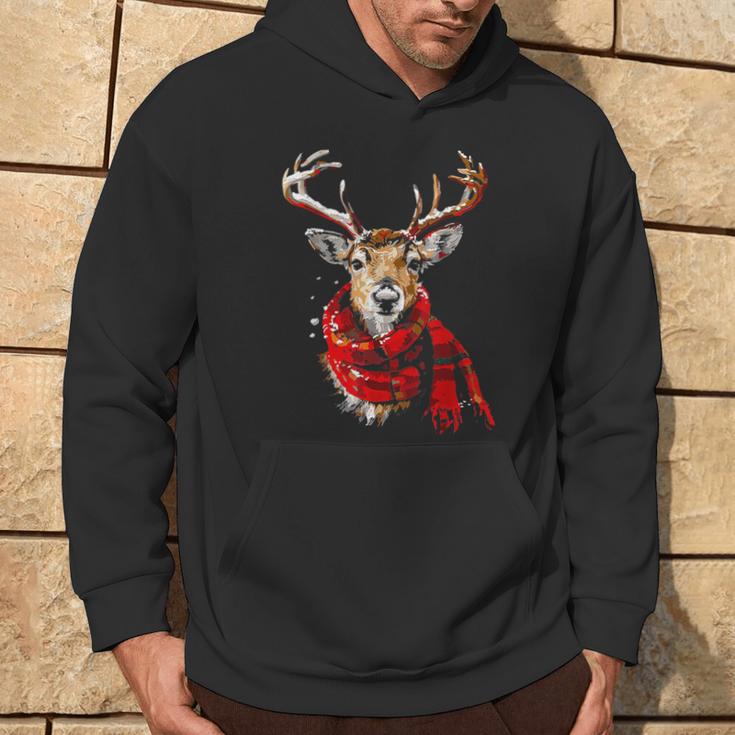 Reindeer Graphic Illustration Reindeer Kapuzenpullover Lebensstil