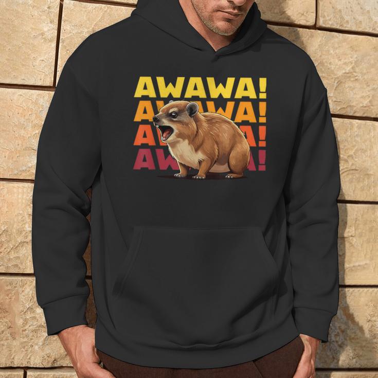 Rock Hyrax Lover Awawa Marmot Dassie Kapuzenpullover Lebensstil