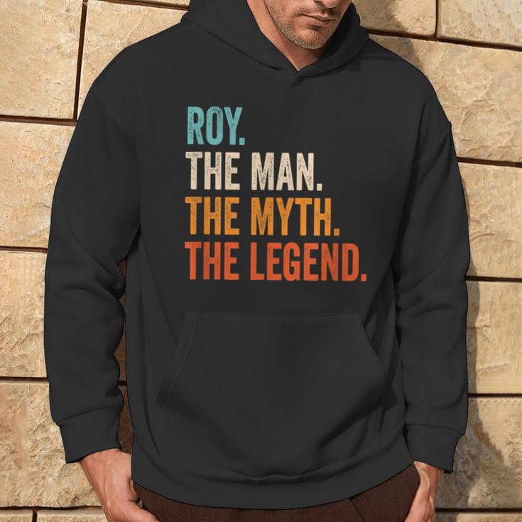 Roy The Man The Myth The Legend Name Roy Kapuzenpullover Lebensstil