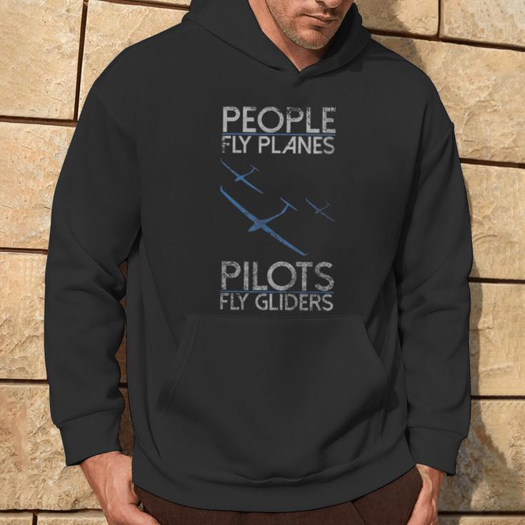 Sailing Flying Pilot Fly Glider Idea Kapuzenpullover Lebensstil