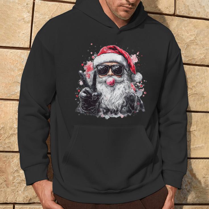 Santa Claus Christmas Fun Christmas Kapuzenpullover Lebensstil