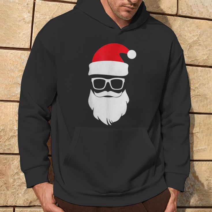 Santa Claus Cool Christmas Christmas Santa Kapuzenpullover Lebensstil