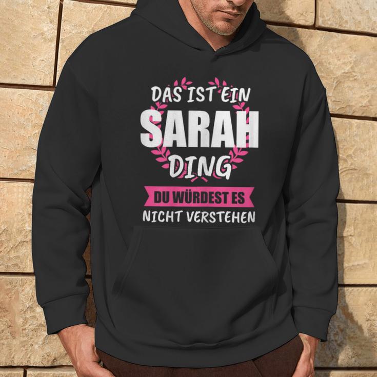 Sarah Name First Name Kapuzenpullover Lebensstil