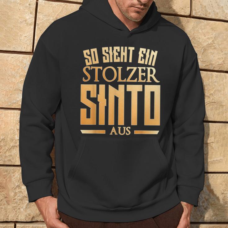 Sinto Sinti Origin So Sieht Ein Stolzer Sinto Aus Kapuzenpullover Lebensstil