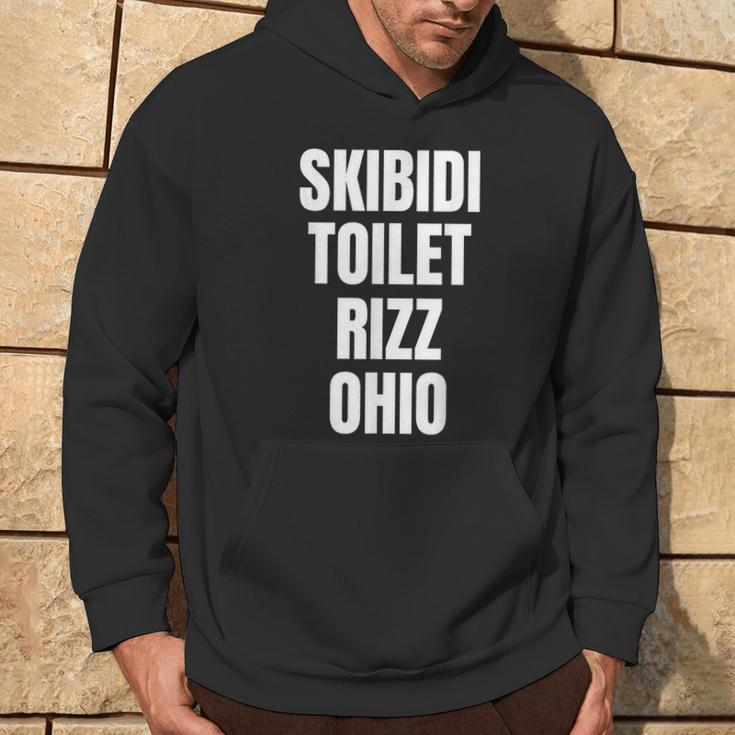 Skibidi Toilette Rizz Ohio Kapuzenpullover Lebensstil