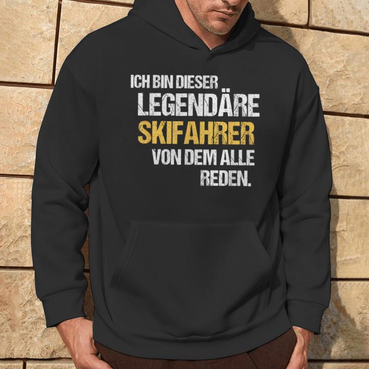 Skier Legend Ski Alpine Kapuzenpullover Lebensstil