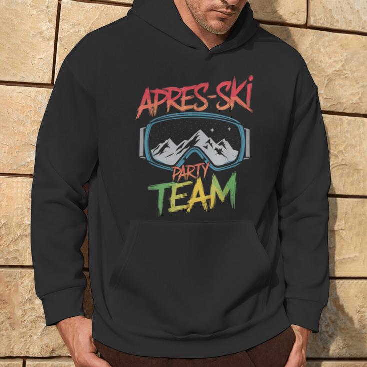 Skifahren Winter Sport Ski Party Lustiges Team Apres Ski Kapuzenpullover Lebensstil