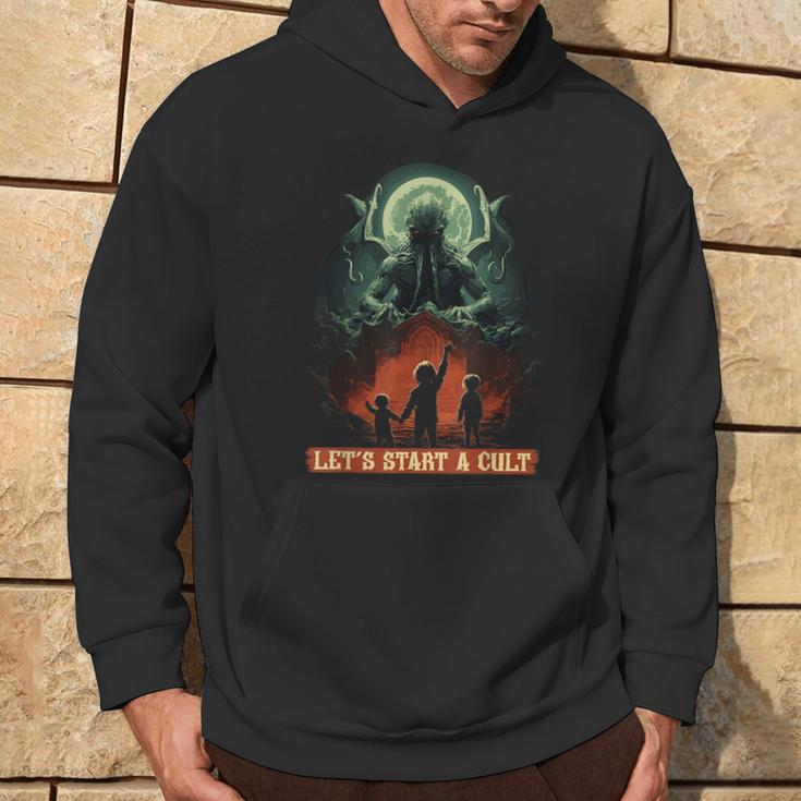 Lets Start A Cultintage Cosmic Horror Cthulhu Cult Kapuzenpullover Lebensstil