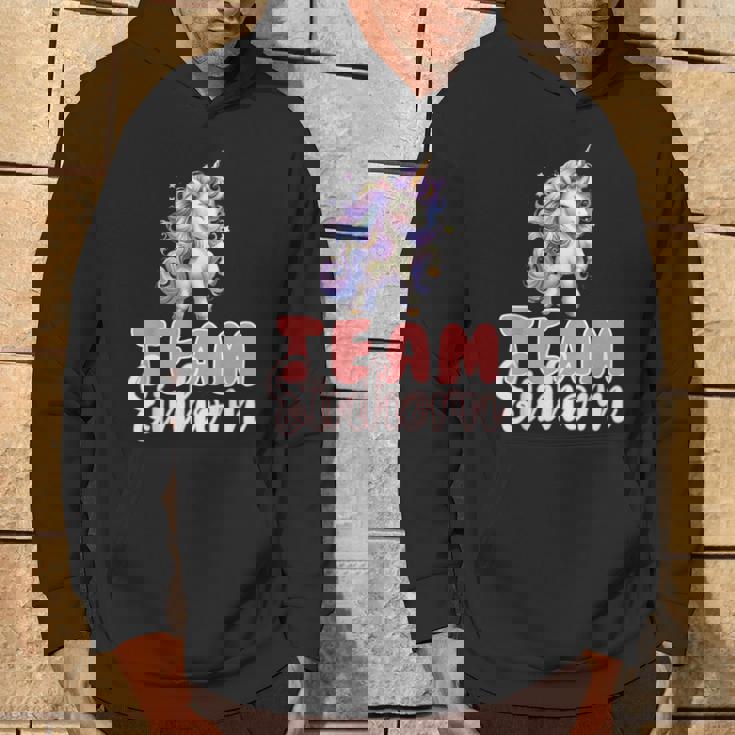 Team Einhorn Lustiges Familie Damen Herren Kinder Kapuzenpullover Lebensstil
