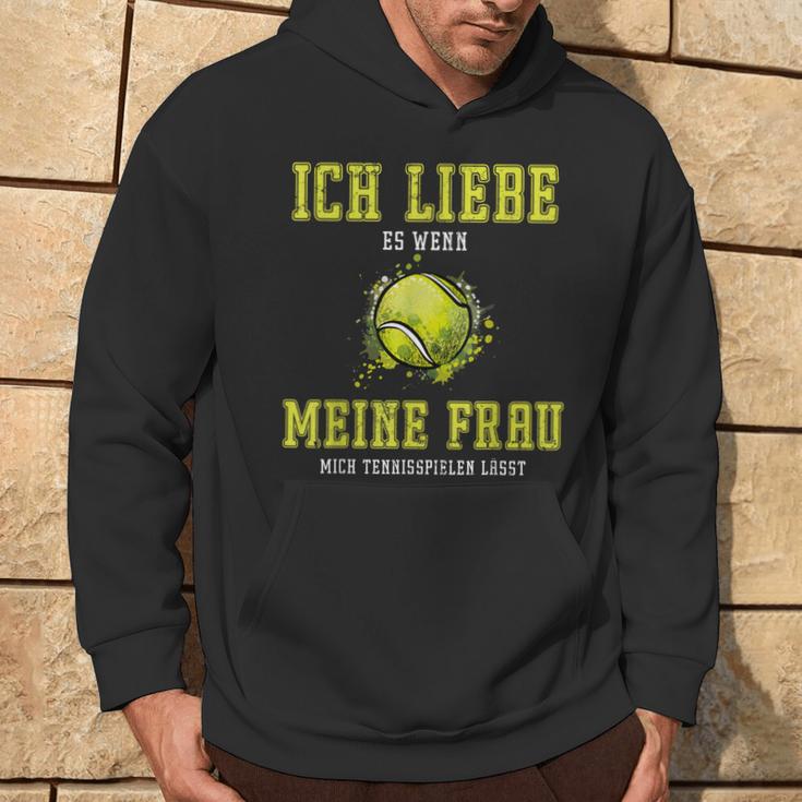 Tennis Player Tennis Kapuzenpullover Lebensstil