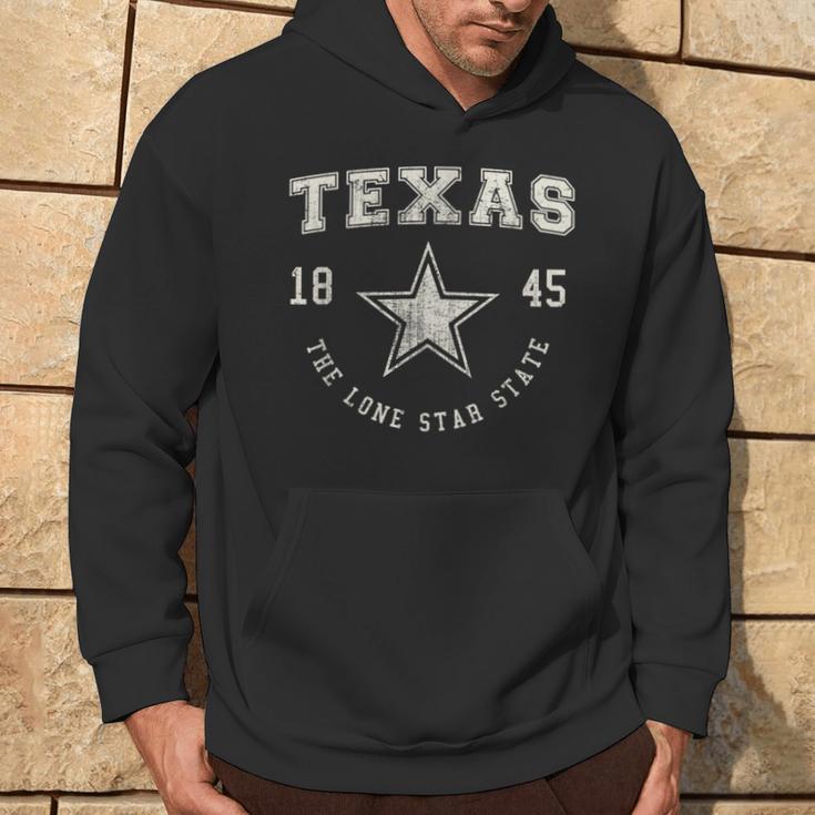 Texas The Only Star Stateintage Kapuzenpullover Lebensstil