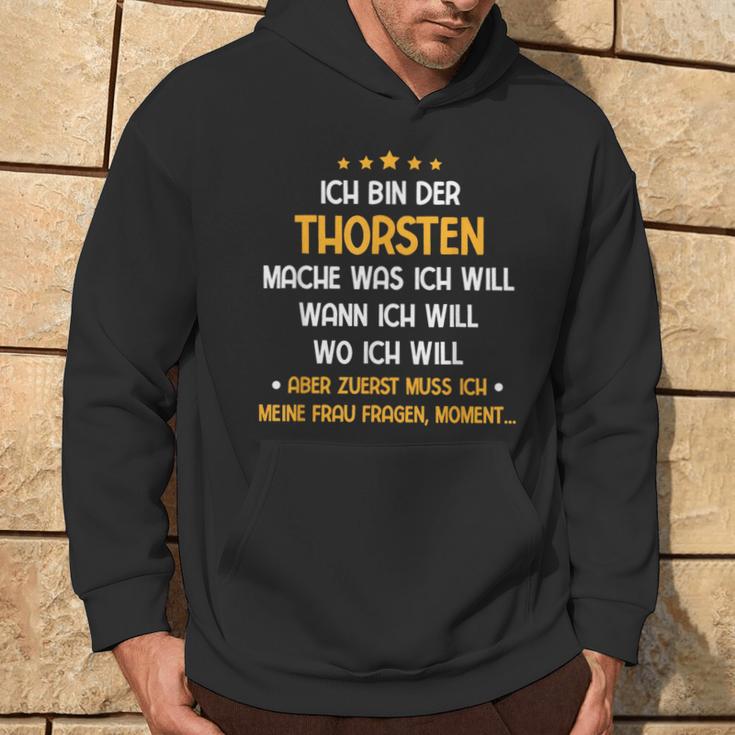 Thorsten First Name Kapuzenpullover Lebensstil