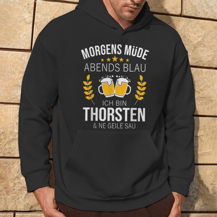 Thorsten Name Idea Birthday Saying Kapuzenpullover Lebensstil