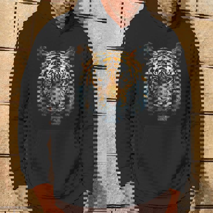 Tigre Animal Arte Diseño Tigre Sudadera Estilo de vida