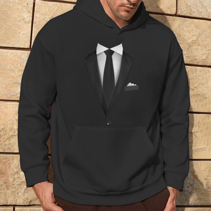 Tuxedo Mit Krawatte Für Lustige Hochzeiten Kapuzenpullover Lebensstil