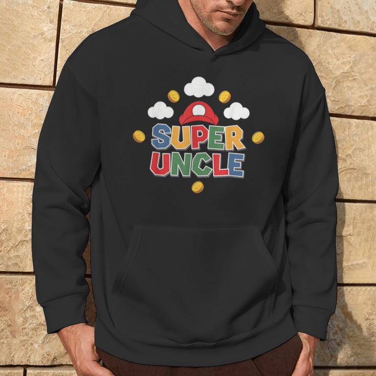 Uncle Gamer Super Uncle Gamerideo Game Uncle Kapuzenpullover Lebensstil