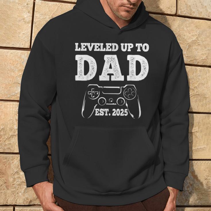 Updated To Papa-Level Unlocked Approx 2025 New Daddy Gamer Kapuzenpullover Lebensstil