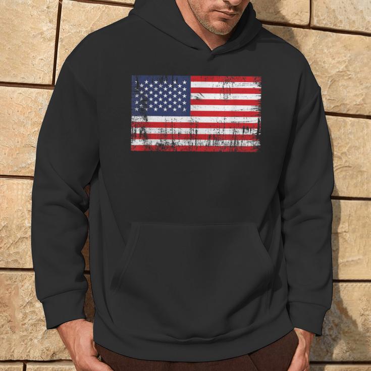 Usa Flag American Flag Us Football Fan Kapuzenpullover Lebensstil