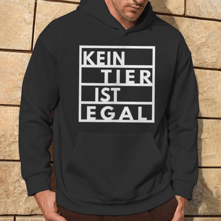 Vegetarianegan Goegan No Animal Is No Matter Animal Protection Kapuzenpullover Lebensstil