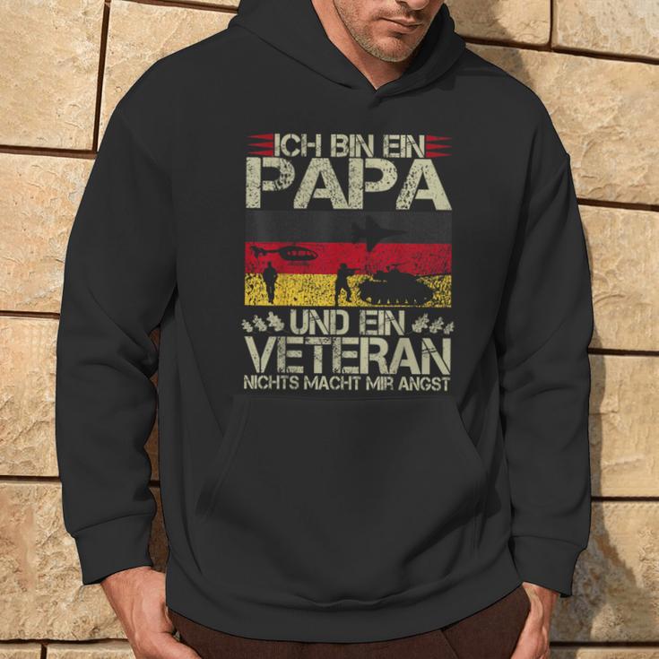 Veteran Father's Day Oak Leaves Soldier And Dad Kapuzenpullover Lebensstil