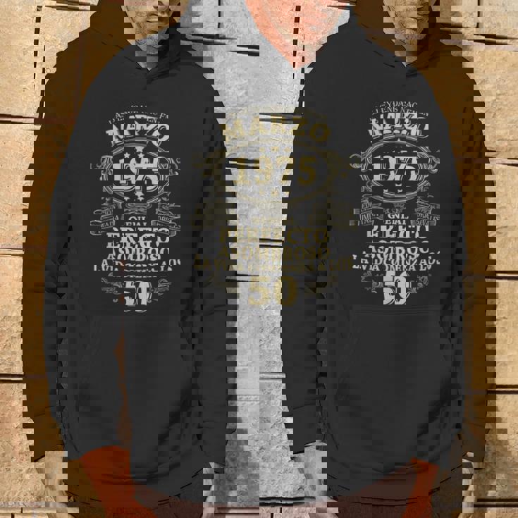 Vintage 1975 50 Años Las Leyendas Nacen En Marzo 1975 Sudadera Estilo de vida