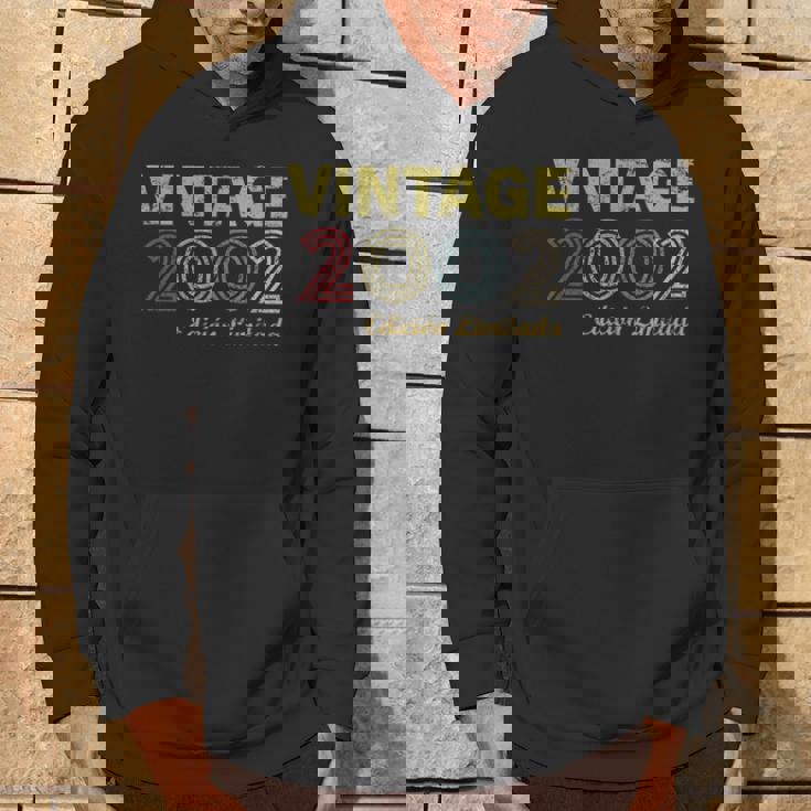 Vintage 2002 Regalo 23 Cumpleaños 23 Años Chico Chica Sudadera Estilo de vida