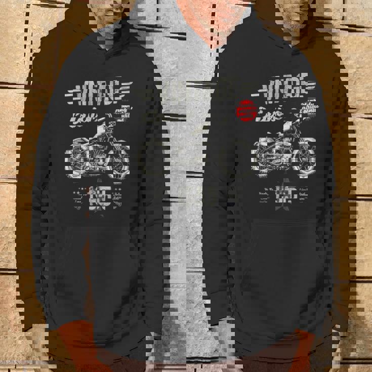 Vintage Classic Born 1955 70Th Birthday Retro Moto Sudadera Estilo de vida