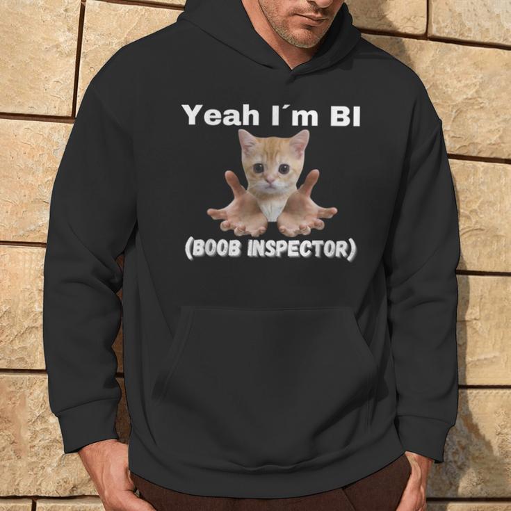 Yeah I'm Bi Boob Inspector Kapuzenpullover Lebensstil