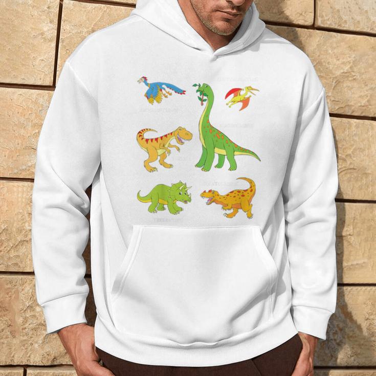 Children's Dinosaur Popular Dinos With Name Kapuzenpullover Lebensstil