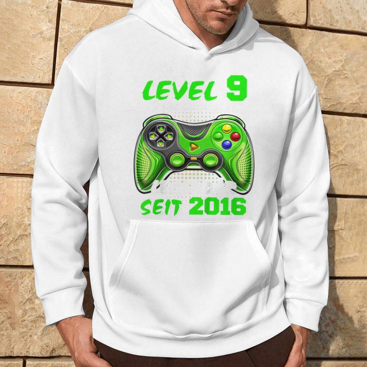 Children's Level 9 Birthday Boy Gamer 2016 9Th Birthday Kapuzenpullover Lebensstil