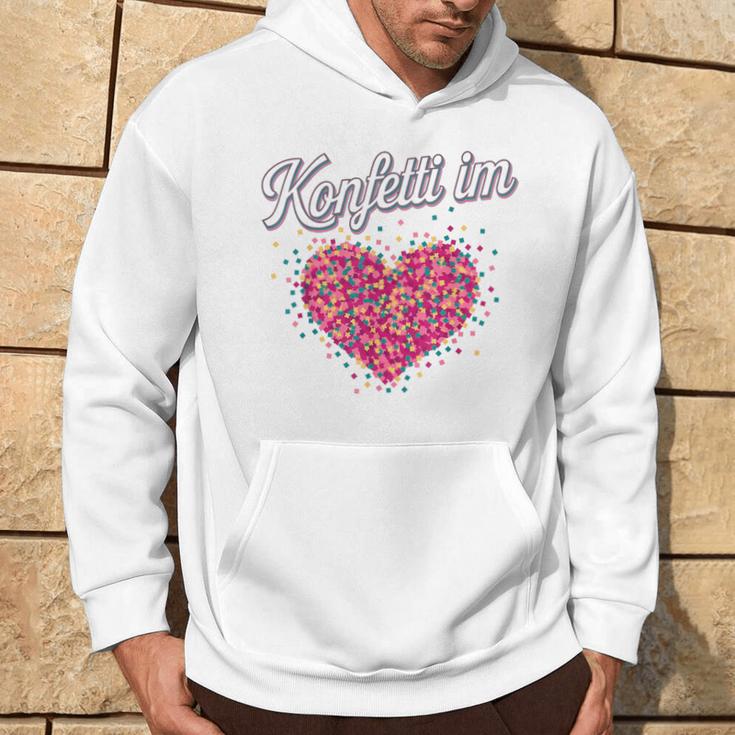 Confetti In The Heart Fancy Dress Carnival Confetti Costume Kapuzenpullover Lebensstil