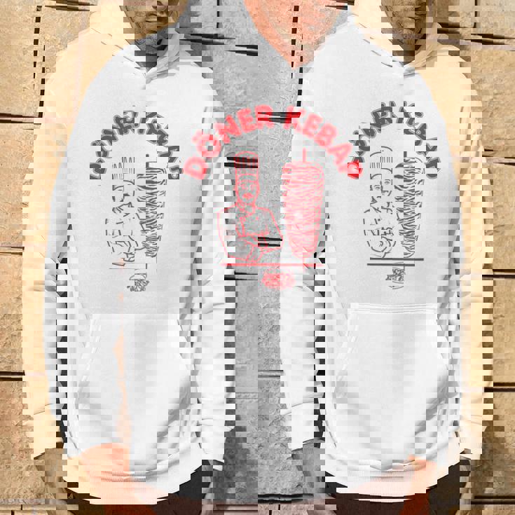 Doner Kebap Doner Chef & Doner Spike & Sandwich Logo Kapuzenpullover Lebensstil