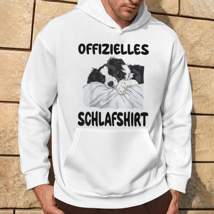 Border Collie Dog Official Sleep Kapuzenpullover Lebensstil