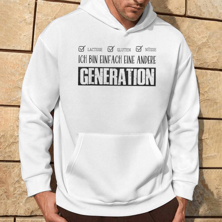 Ich Bin Einfach Eine Andere Generation Lustiges Blue Kapuzenpullover Lebensstil