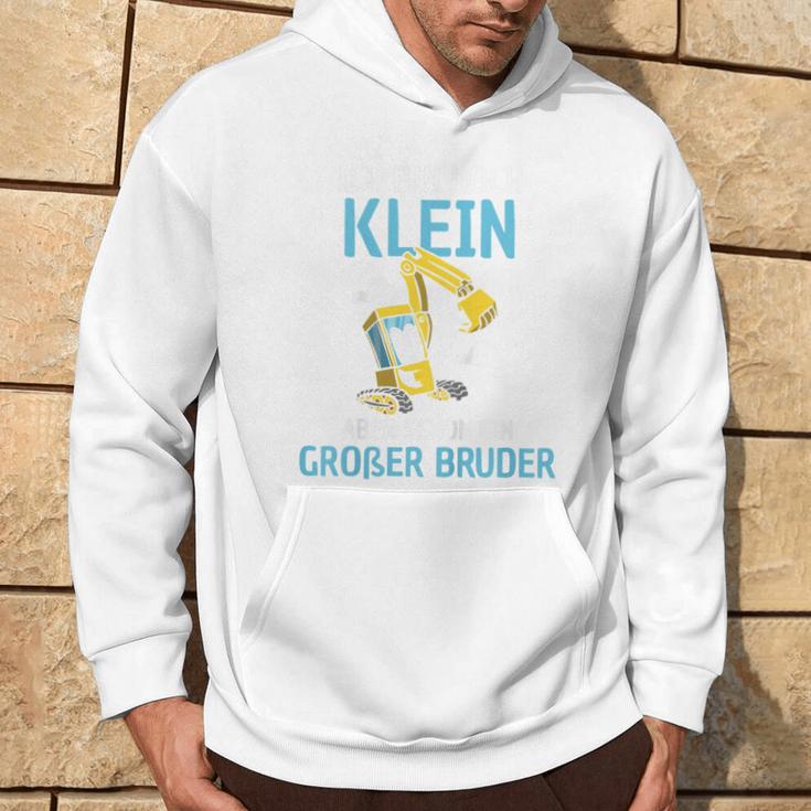 Ich Bin Noch Klein Aber Schon Ein Großer Bruder Kapuzenpullover Lebensstil