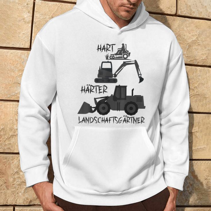 Landscape Gardener Hard Saying Gardener Garden Kapuzenpullover Lebensstil