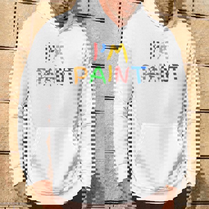 I Love To Finger Paint Finger Painting Finger Paints I'm Paint Kapuzenpullover Lebensstil