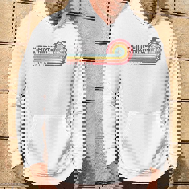 I Love Kendrick Personalizado Retro Sunset Primer Nombre Sudadera Estilo de vida