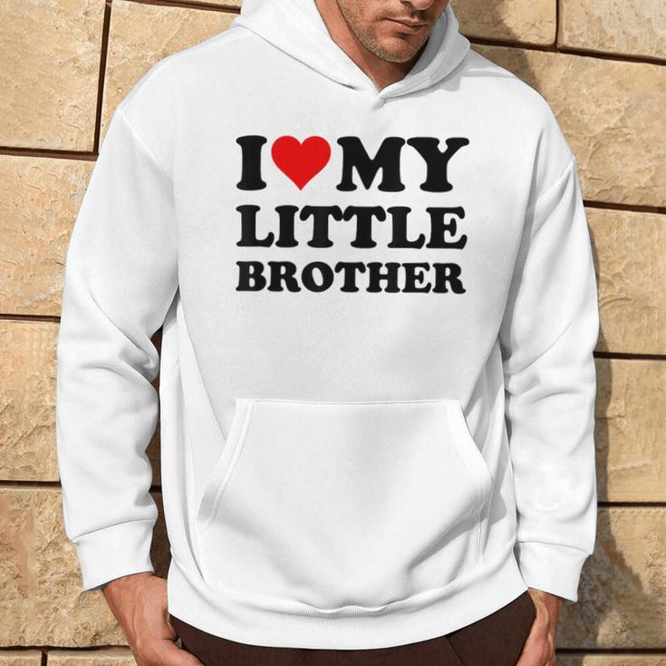 I Love My Little Brother Kapuzenpullover Lebensstil